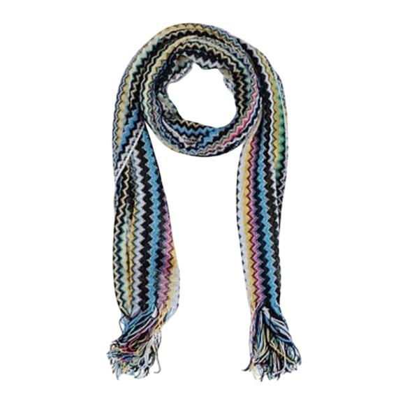 Missoni multicolored striped zigzag Scarf - Picture 1 of 5